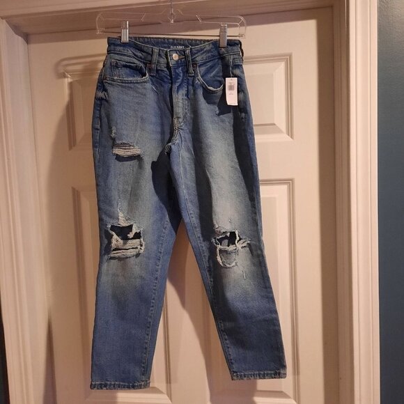Old Navy Jeans Womens Size 0 Petite High Rise Curvy O.G. Straight Bundle of 2 - Picture 5 of 14